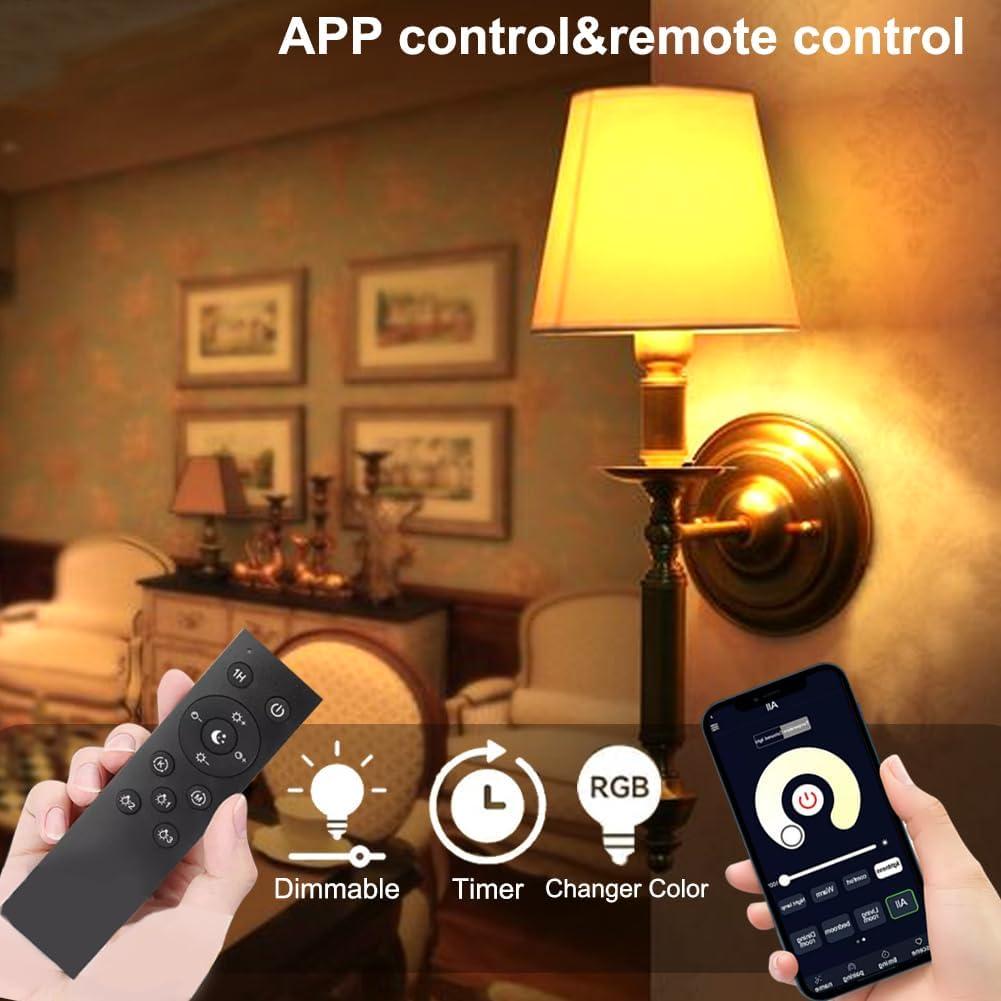 Bombilla LED Inteligente GRV 12W E26 Regulable RGB 3000-6500K