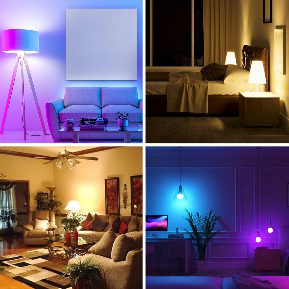 Bombilla LED Inteligente GRV 12W E26 Regulable RGB 3000-6500K