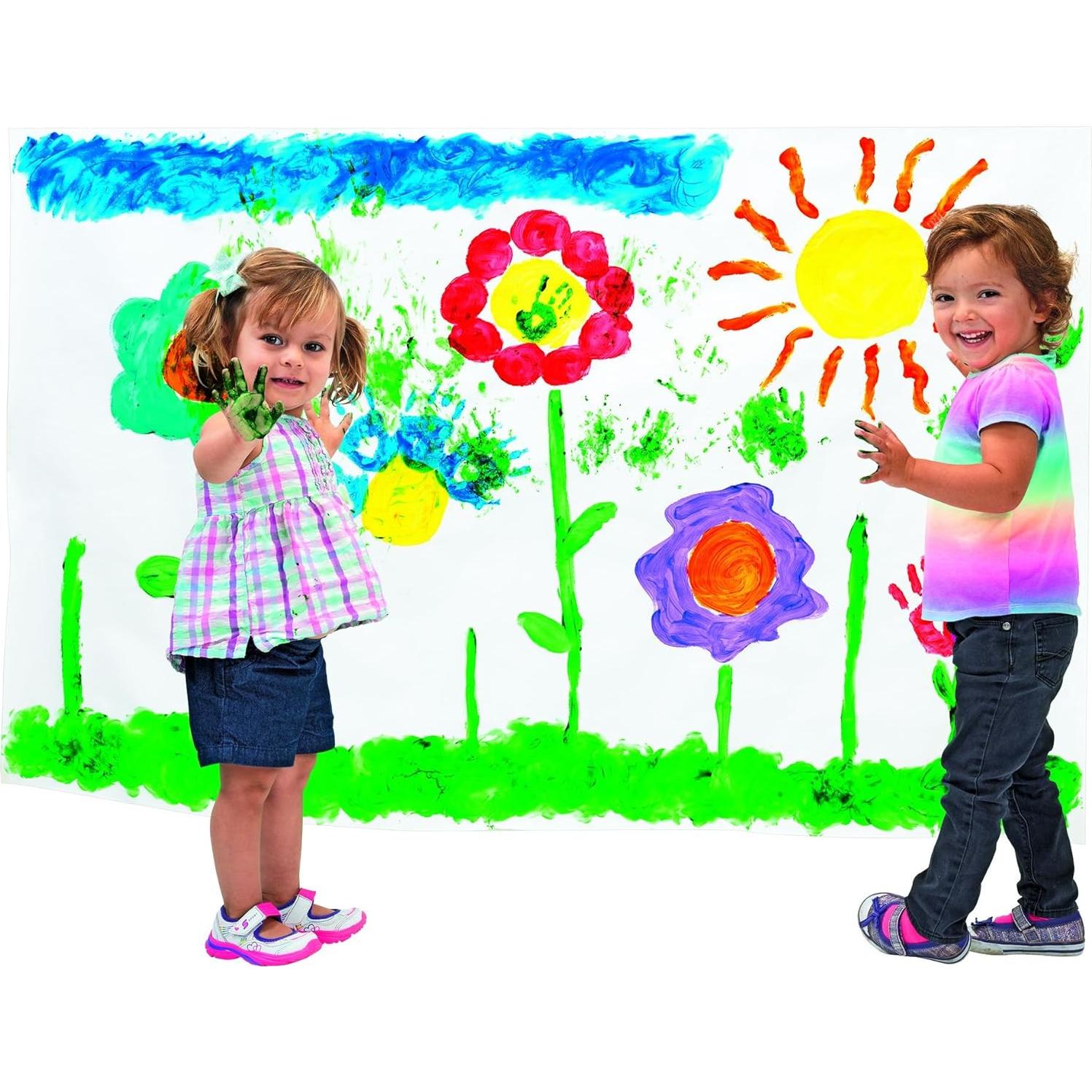 Pintura de Dedos Colorations 16 oz Blanca No Tóxica