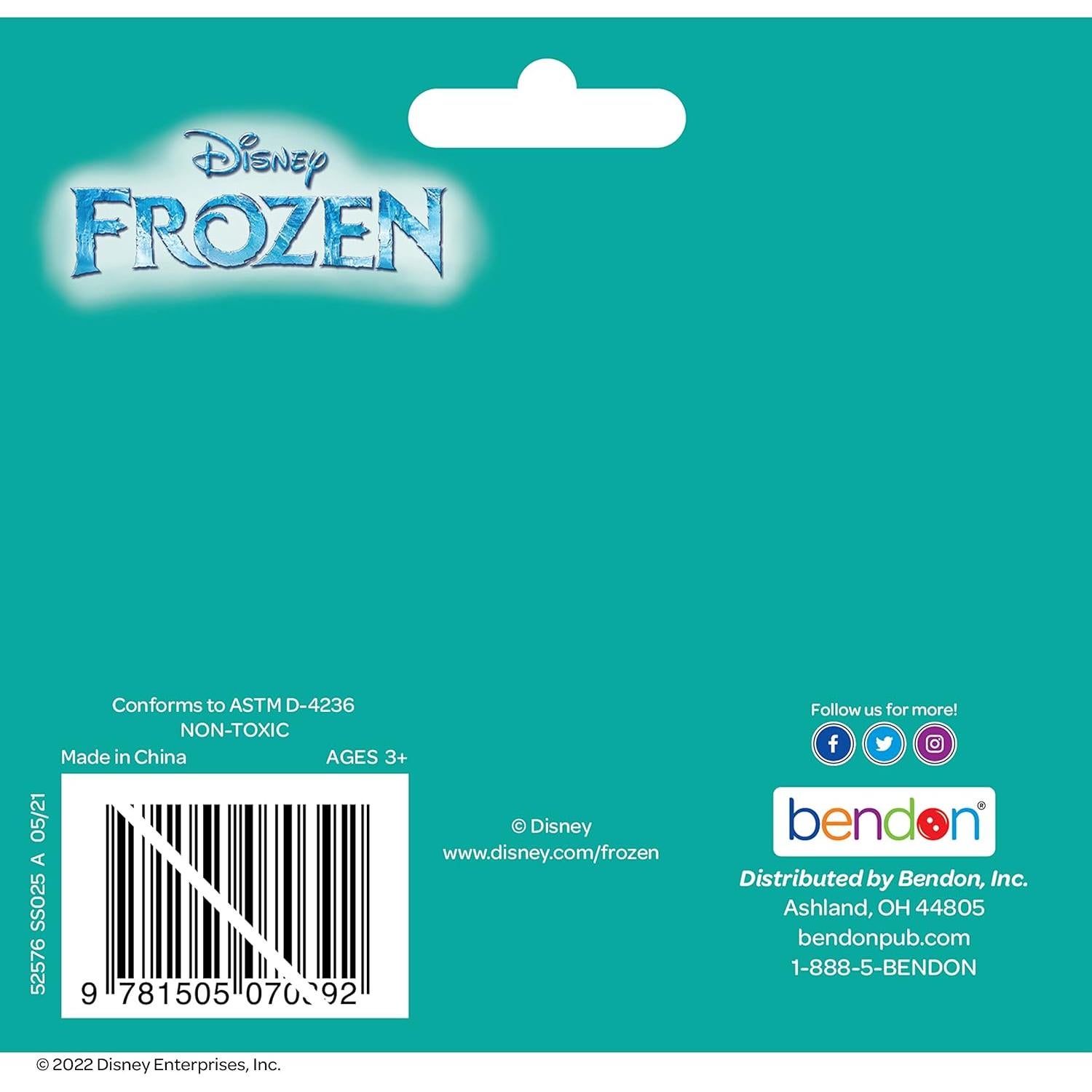 Crayones Disney Frozen 48 Piezas Bendon para Colorear