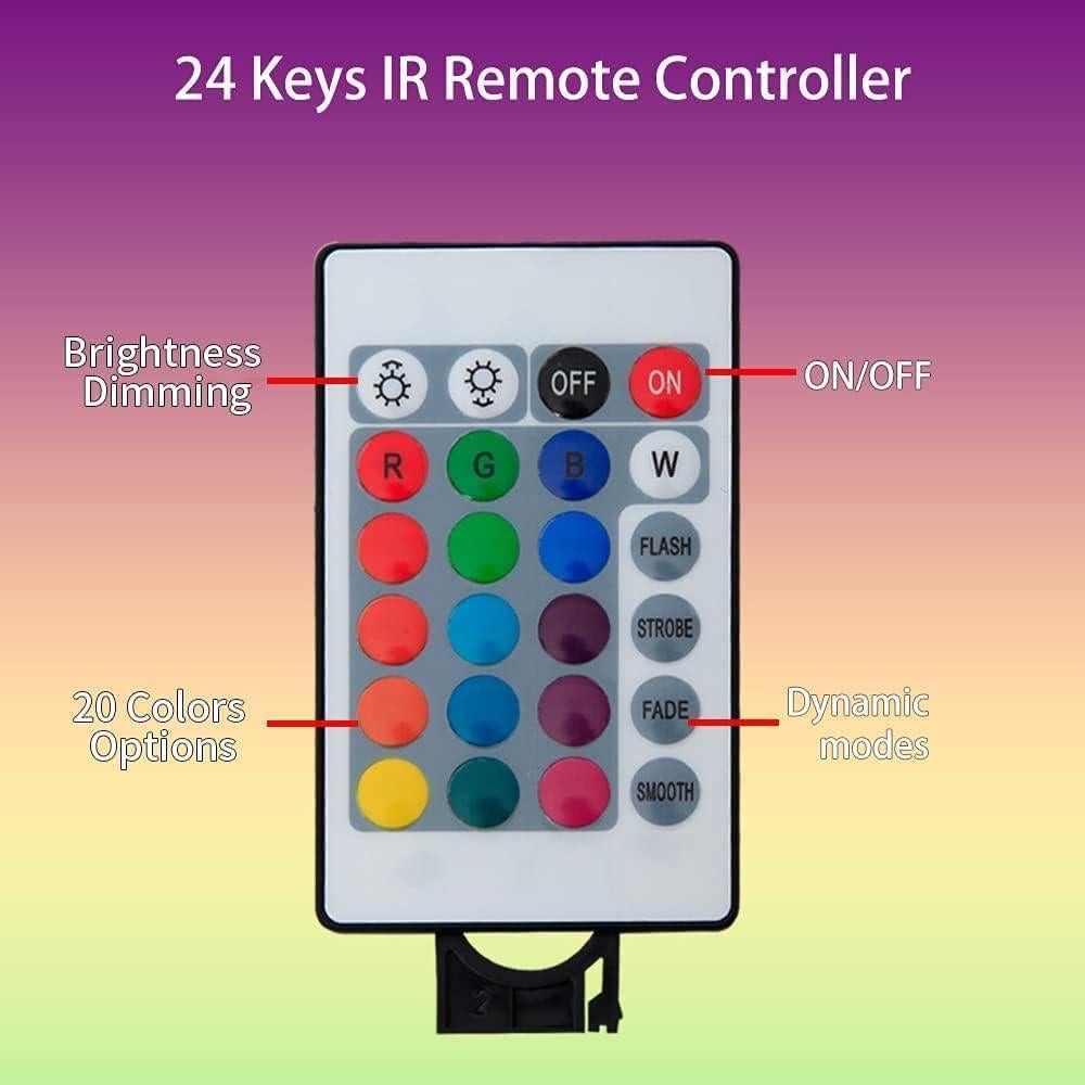 Tira LED RGB 2M KUMQUAT con Control Remoto para TV