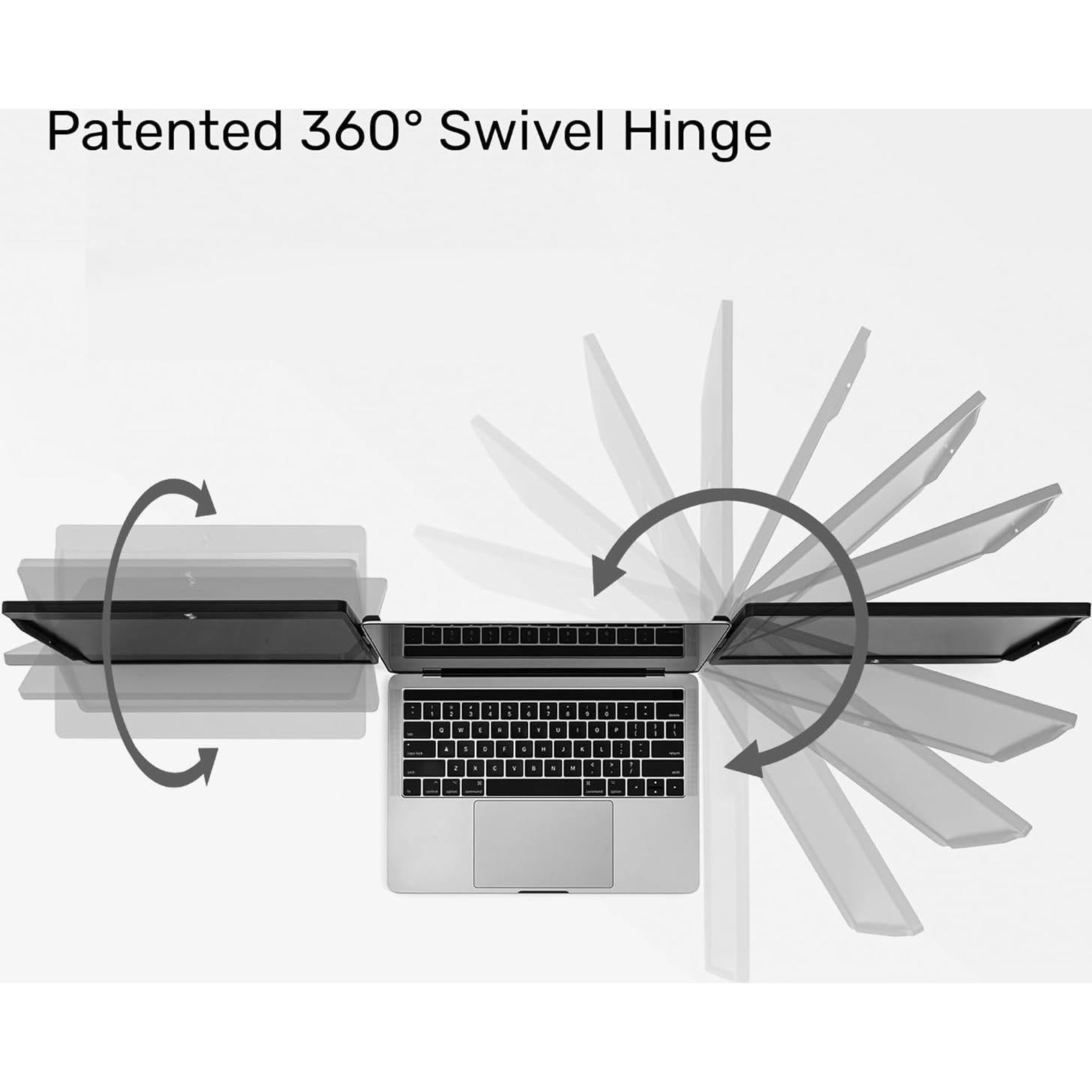 Monitor Portátil Triple 12.5" Swivel SideTrak - FHD, USB-C, HDMI