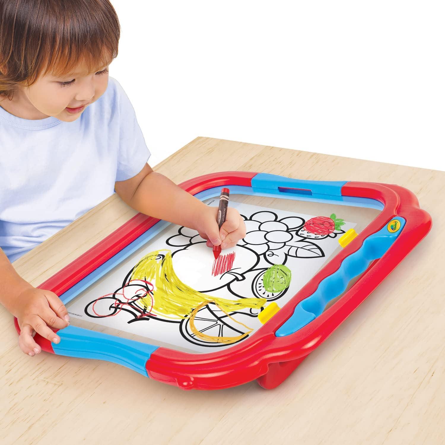 Caballete Transparente Crayola Triple Diversión 2,27 kg Ajustable