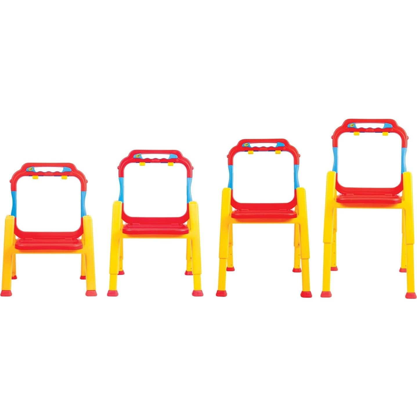 Caballete Transparente Crayola Triple Diversión 2,27 kg Ajustable