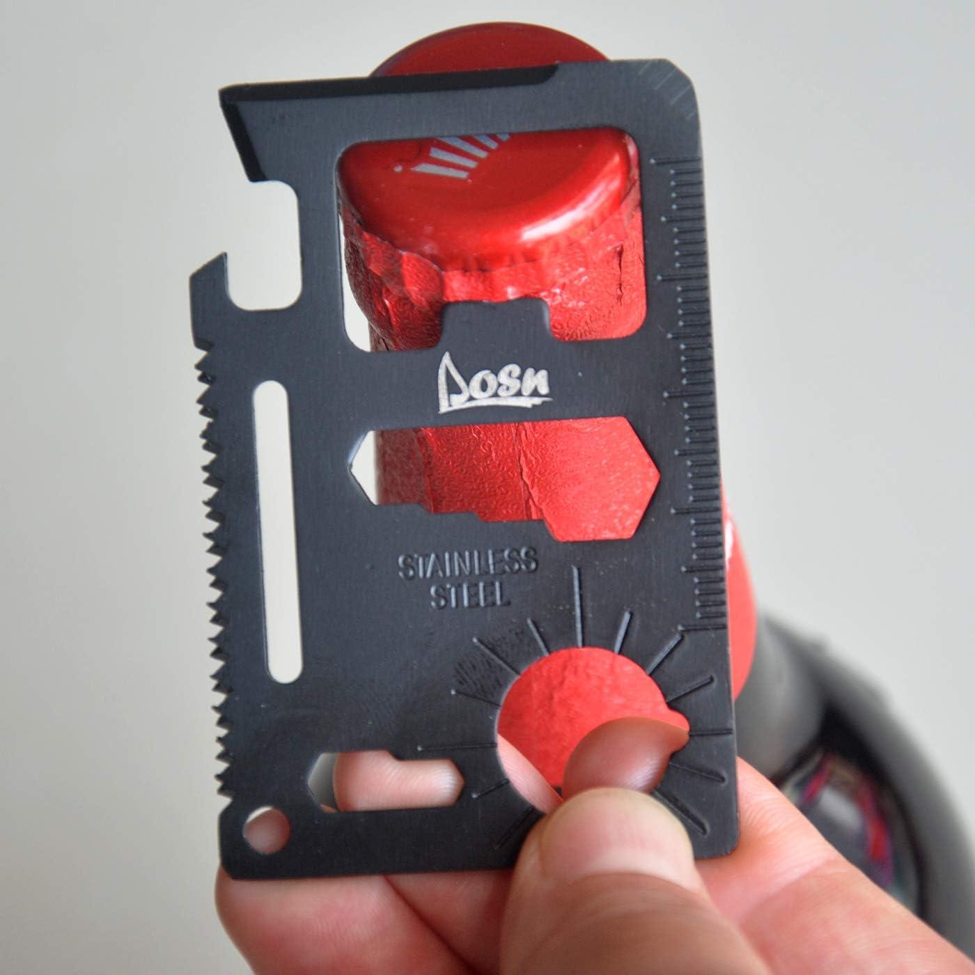 Multiherramienta de Cartera DLOSN 11 en 1 - Regalo para Hombres