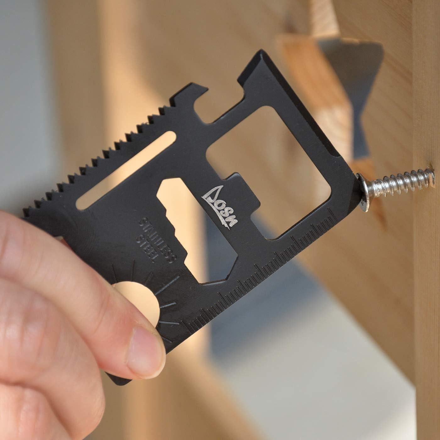 Multiherramienta de Cartera DLOSN 11 en 1 - Regalo para Hombres