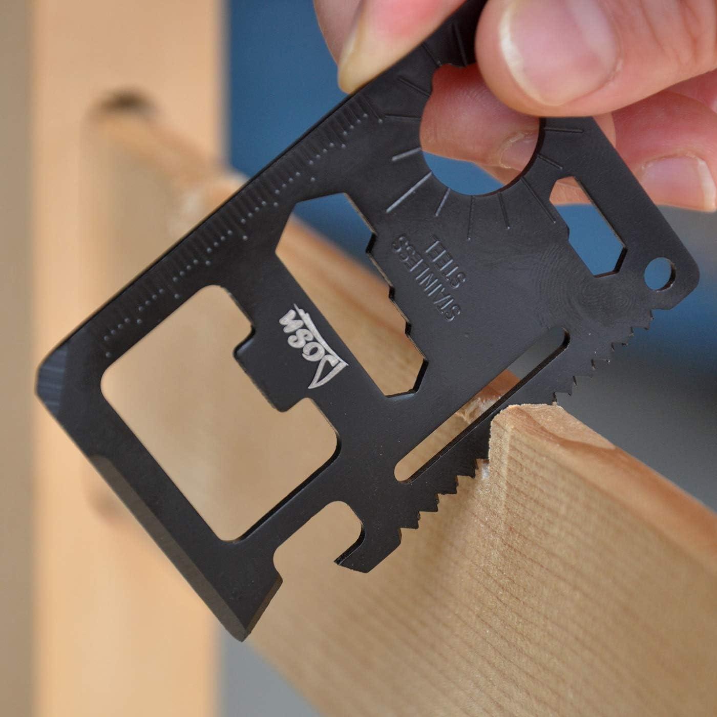 Multiherramienta de Cartera DLOSN 11 en 1 - Regalo para Hombres