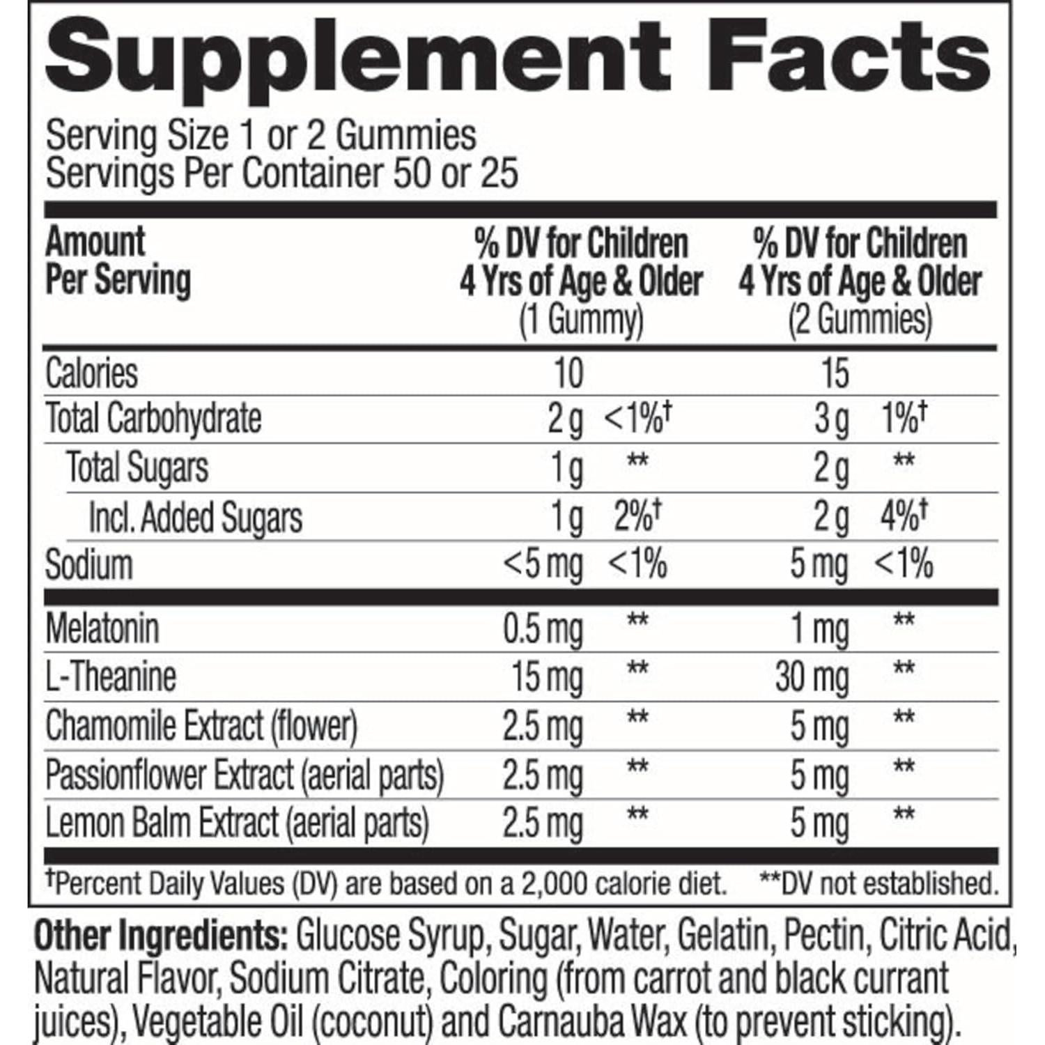 Gominolas OLLY para Dormir Niños 0.5mg Melatonina Frambuesa 50 Unidades