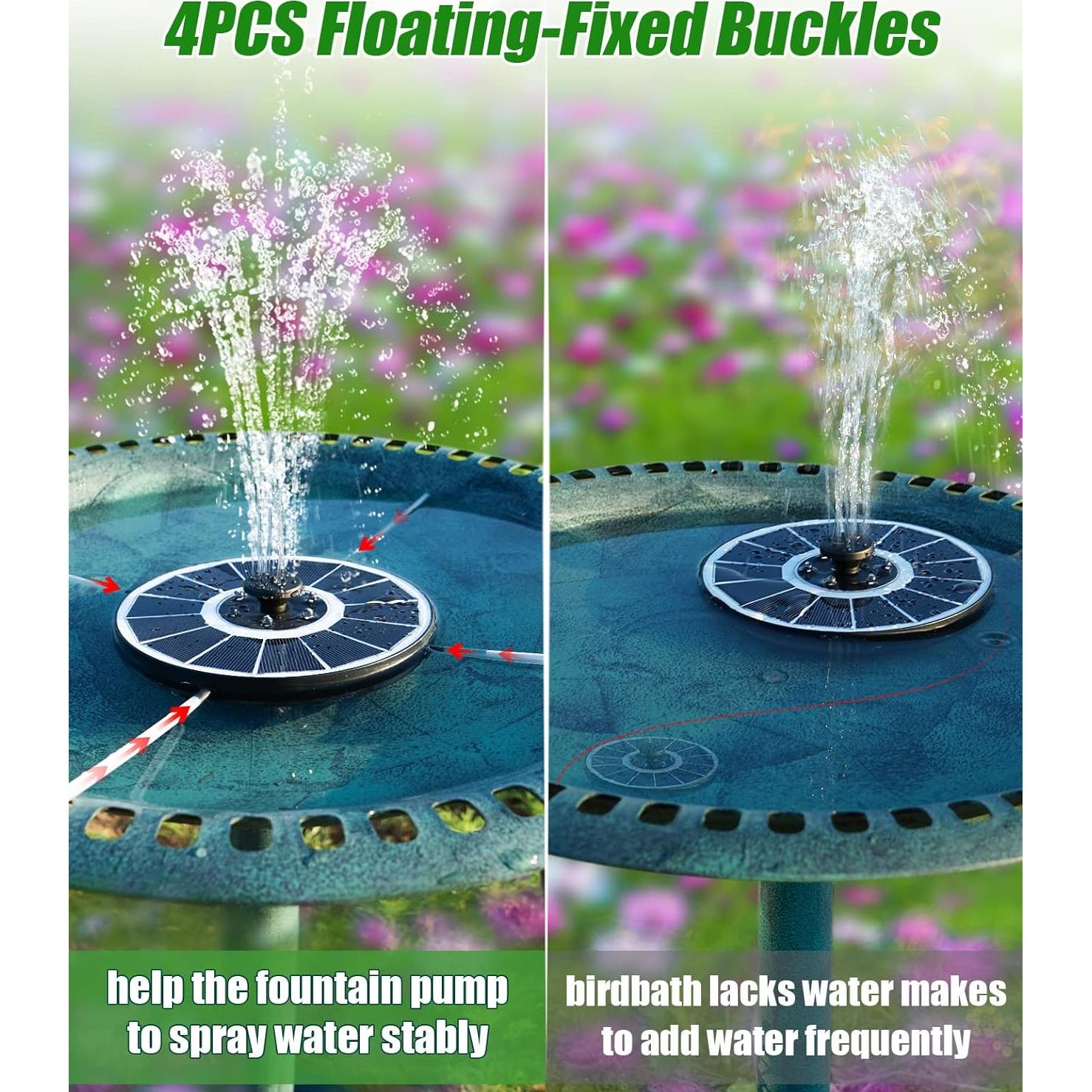 Fuente Solar SZMP 3.5W con Batería 2000 y 7 Boquillas