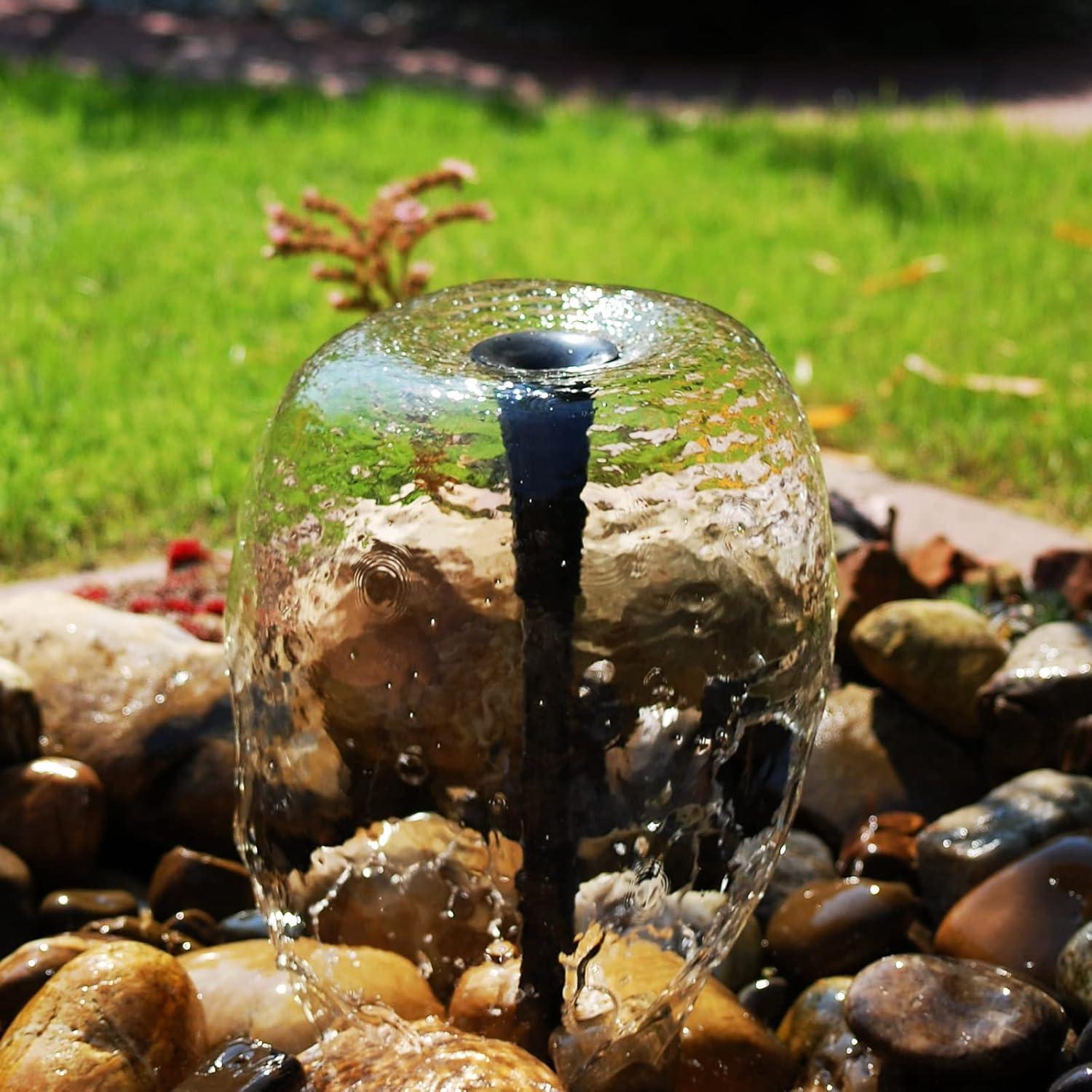 Bomba de Agua Solar ECO-WORTHY 12W 196 GPH para Estanque