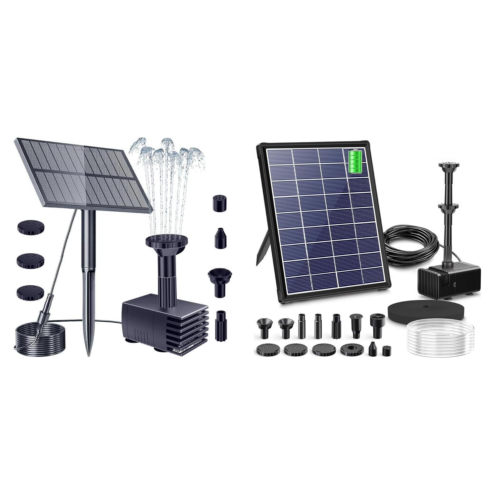 Bomba de Agua Solar Biling para Jardín y Baño de Aves 250 L/h