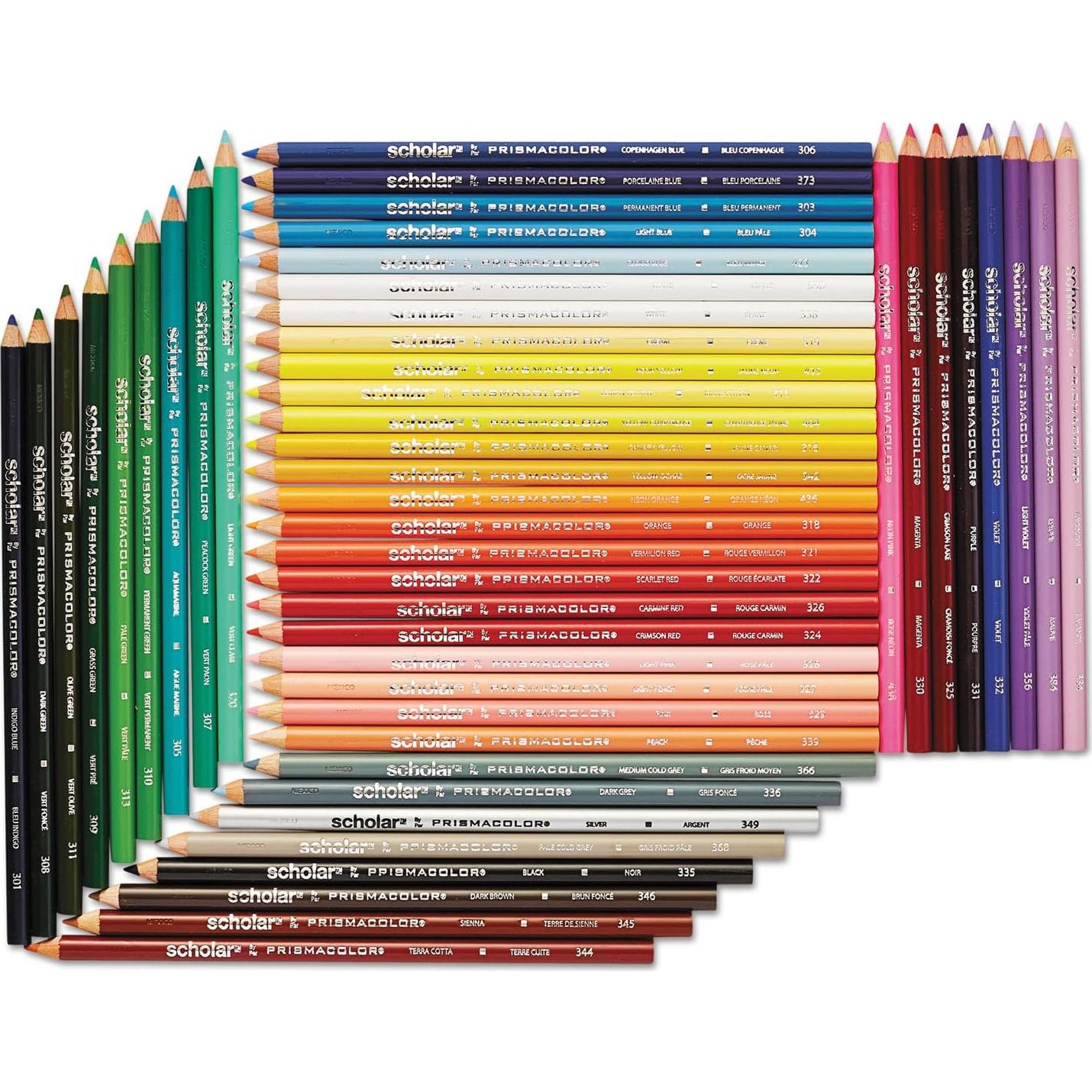 Lápices de Colores Prismacolor Scholar 48 Piezas Artísticos