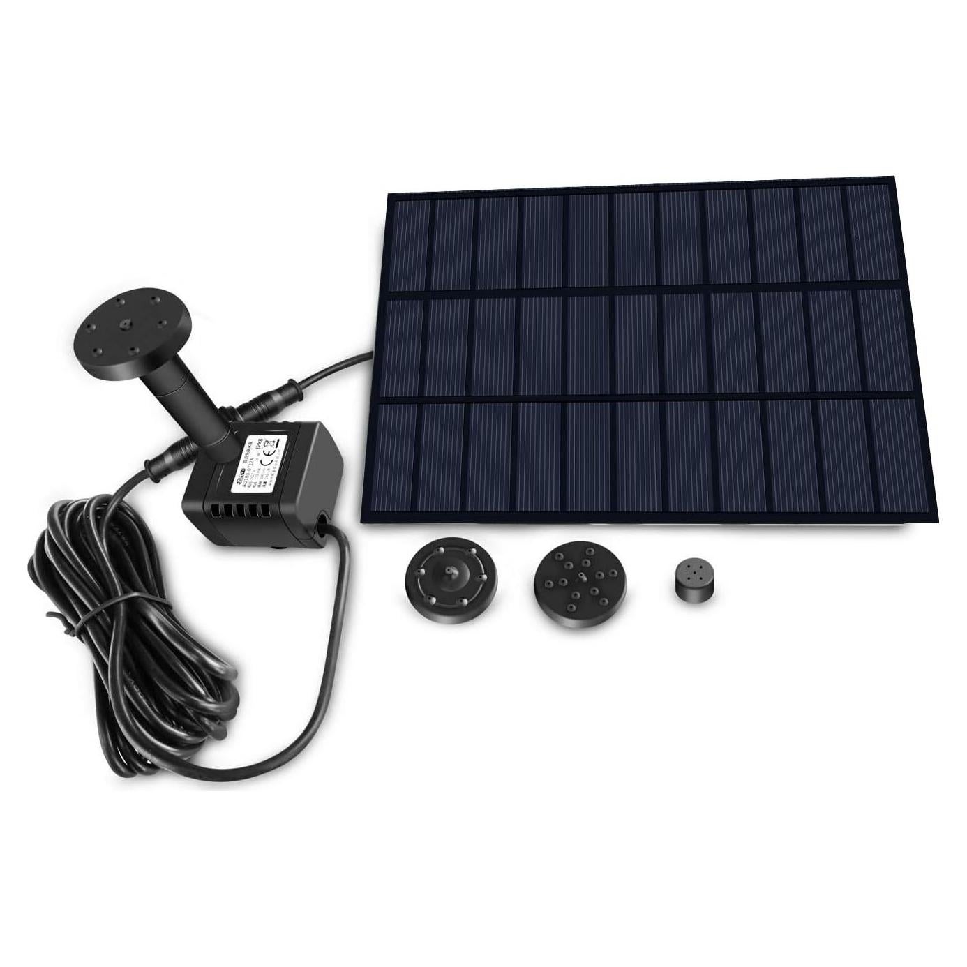 Fuente Solar para Bebedero de Aves Sunlitec 1.8W con Bomba
