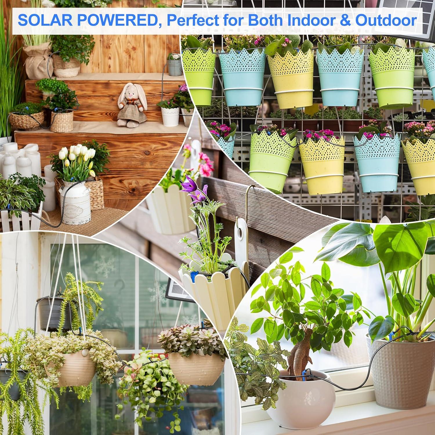 Kit de Riego por Goteo Solar PChero para 15 Plantas