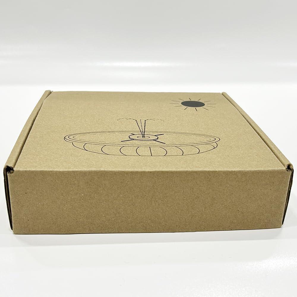 Bomba de Fuente Solar SZMP 1.8W con 9 Boquillas y 3m Cable