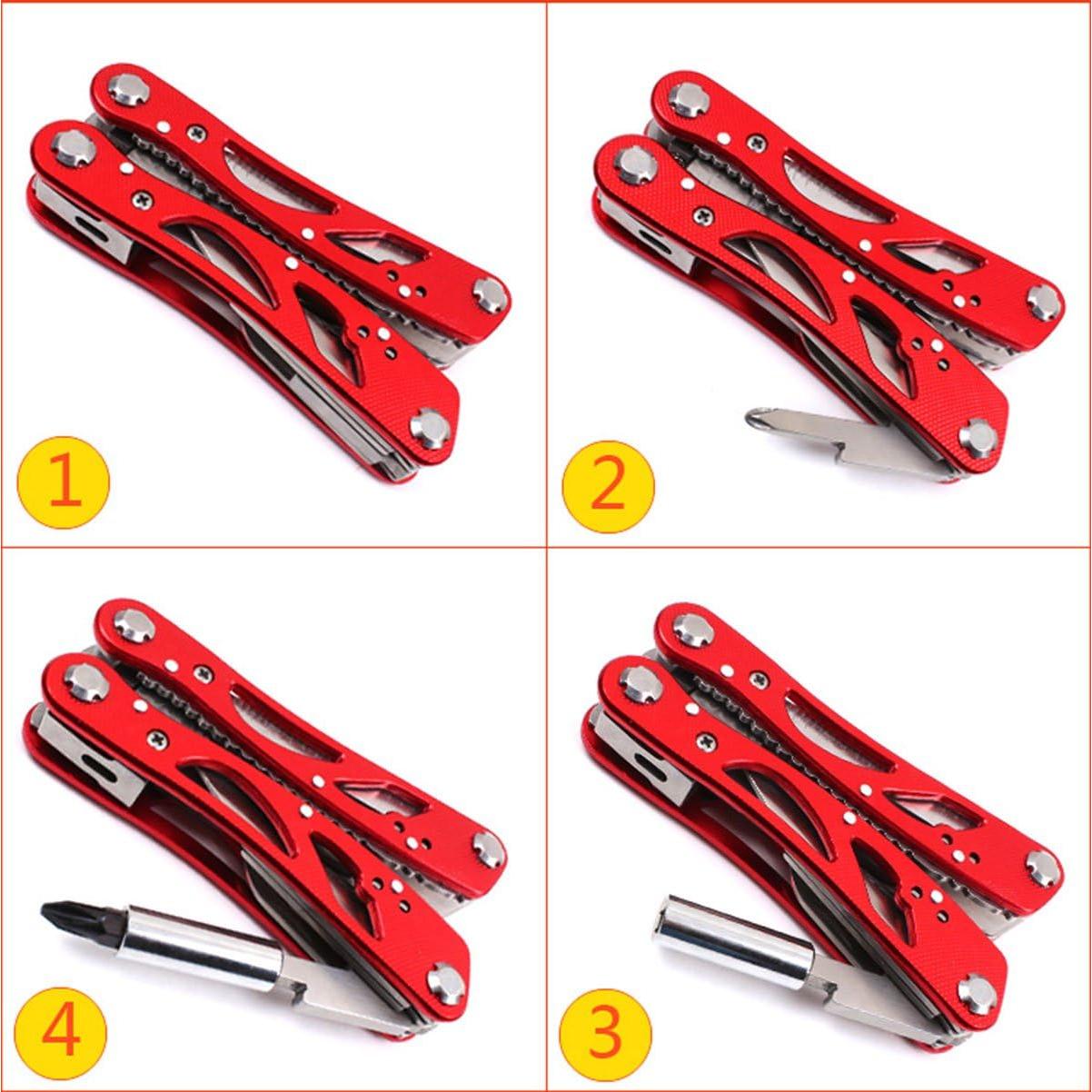 Herramienta Multiusos 9 en 1 Traxx Tools con Cuchillo y 12 Puntas