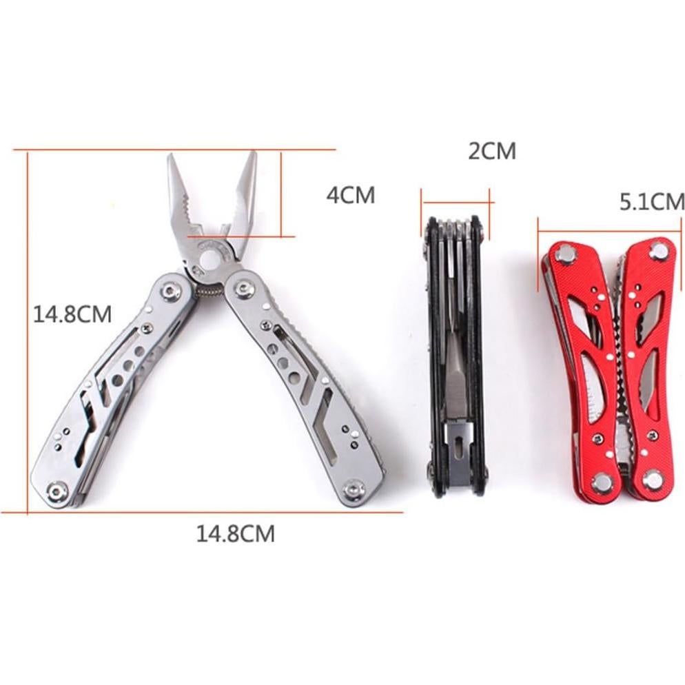 Herramienta Multiusos 9 en 1 Traxx Tools con Cuchillo y 12 Puntas