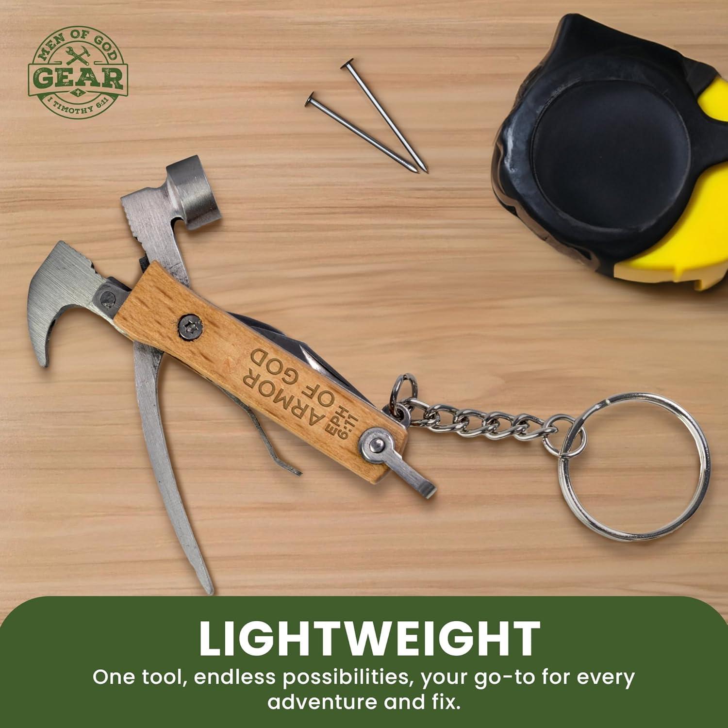 Llave de Multiherramienta 5-en-1 Logos Trading Post - Herramienta Cristiana