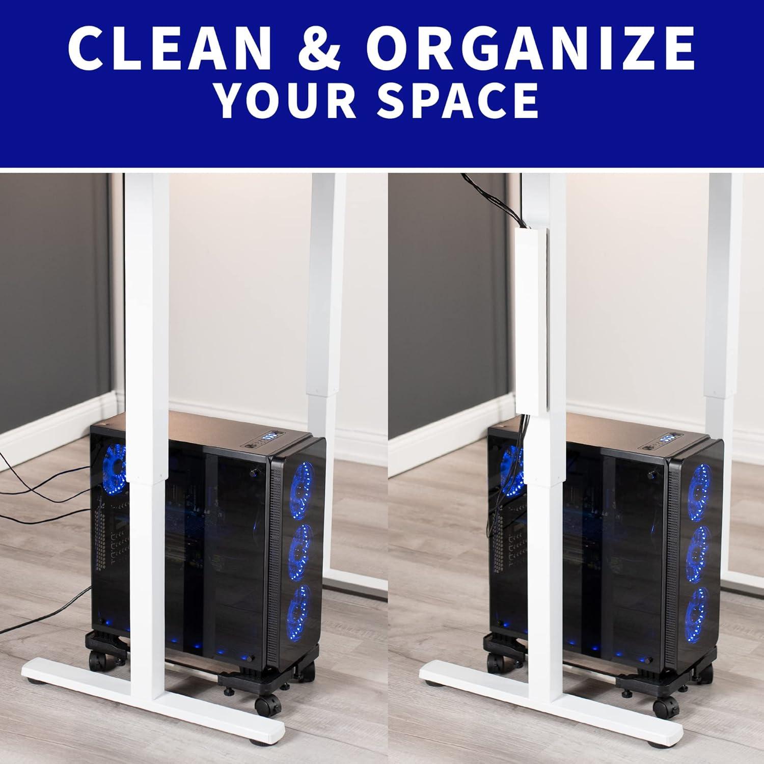 Canal de Cables Magnético VIVO DESK-AC01-1MW 35,56 cm Blanco