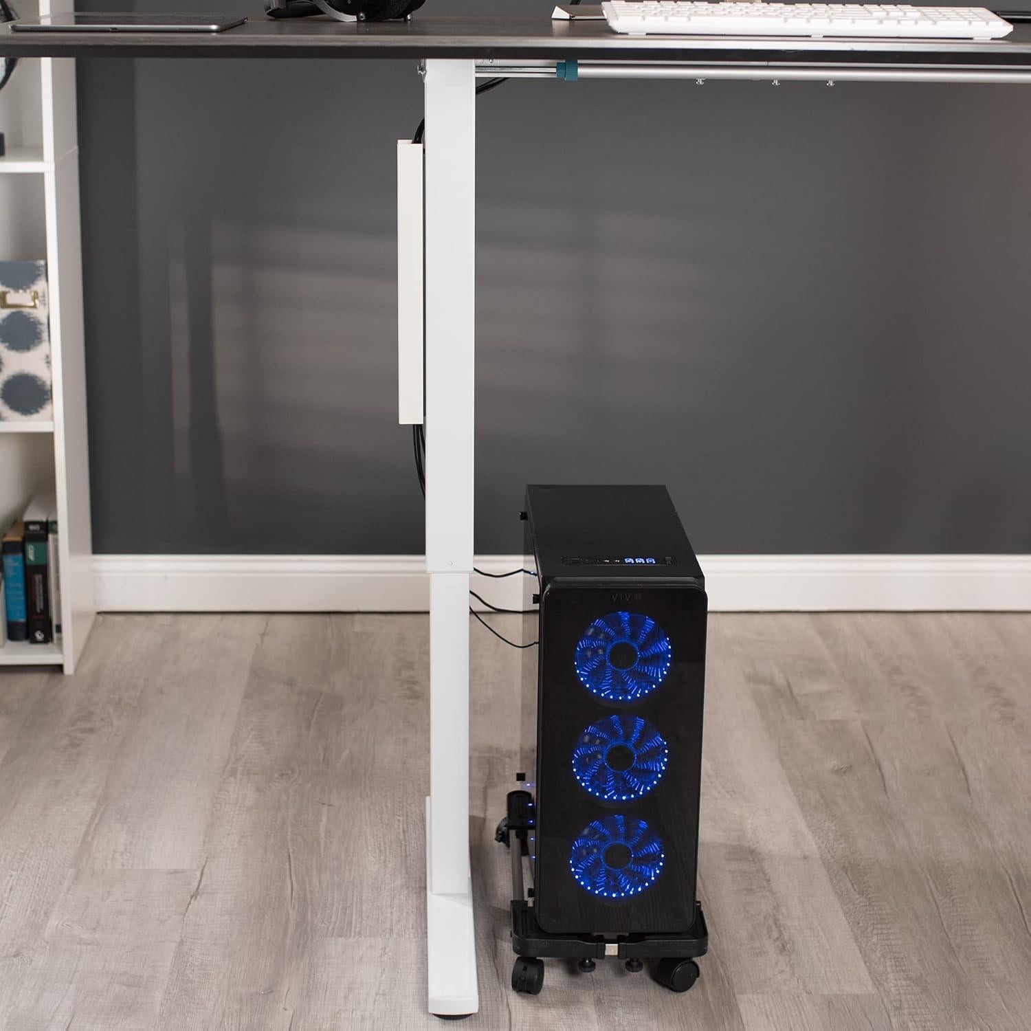 Canal de Cables Magnético VIVO DESK-AC01-1MW 35,56 cm Blanco