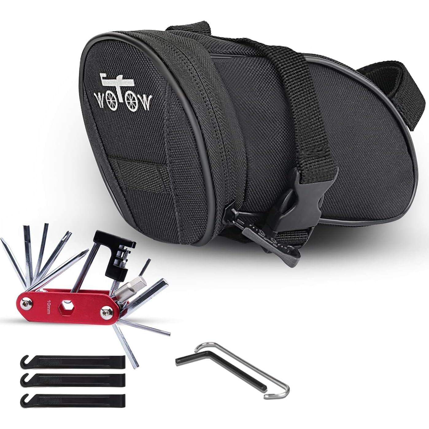 Kit de Herramientas 14 en 1 WOTOW para Bicicleta con Bolsa