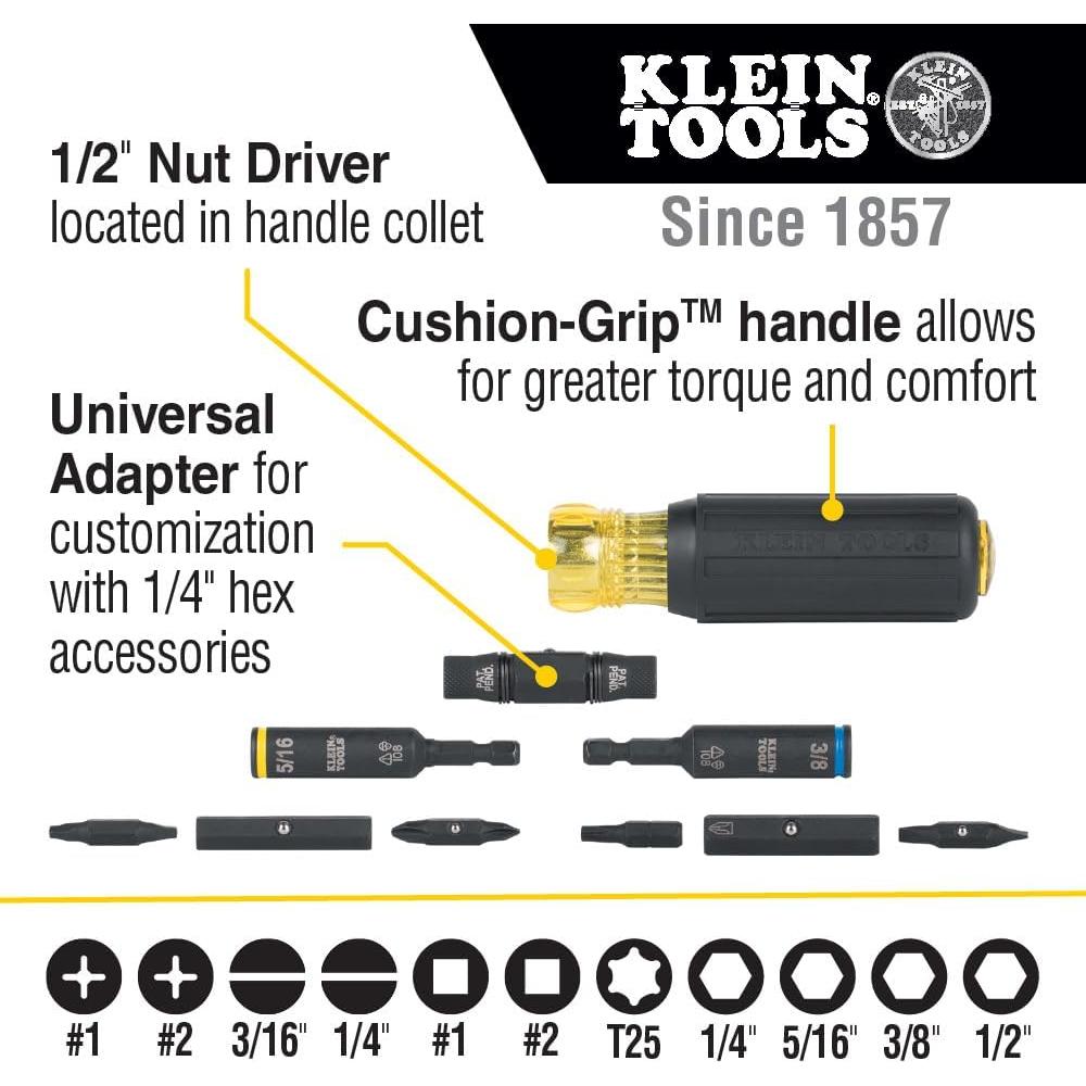 Cuchillo de bolsillo Klein Tools 44228 con hoja de acero inoxidable