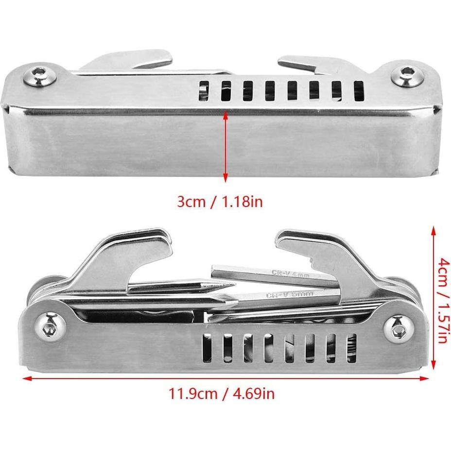 Kit de Herramientas de Buceo EIMSOAH 8 en 1 Plegable 242g