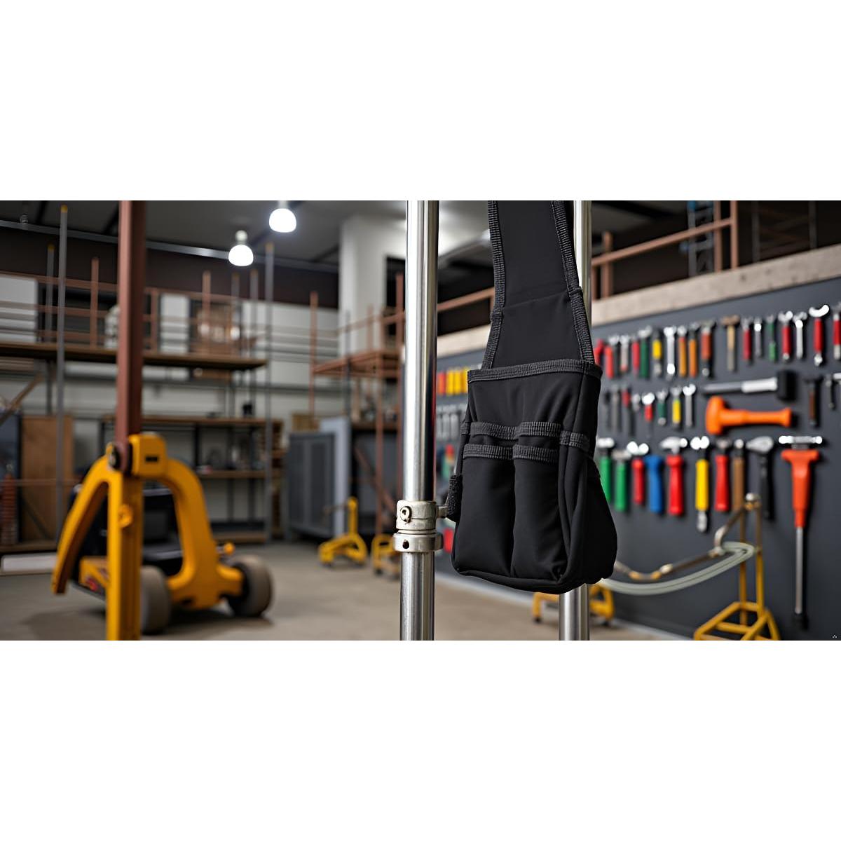 Bolsa de Cintura Pequeña Alomejor para Herramientas - 3 Bolsillos