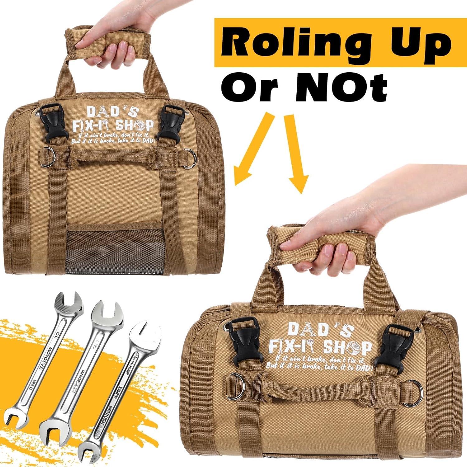 Bolsa de Herramientas Enrollable Hillban Caqui 35x11cm