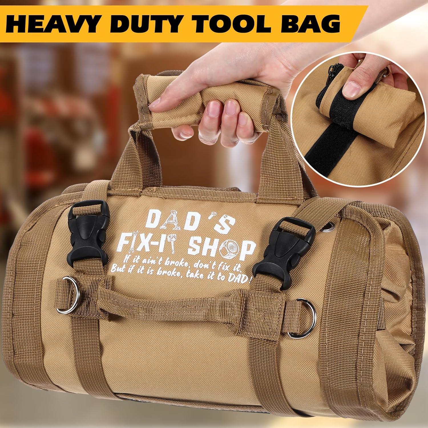 Bolsa de Herramientas Enrollable Hillban Caqui 35x11cm