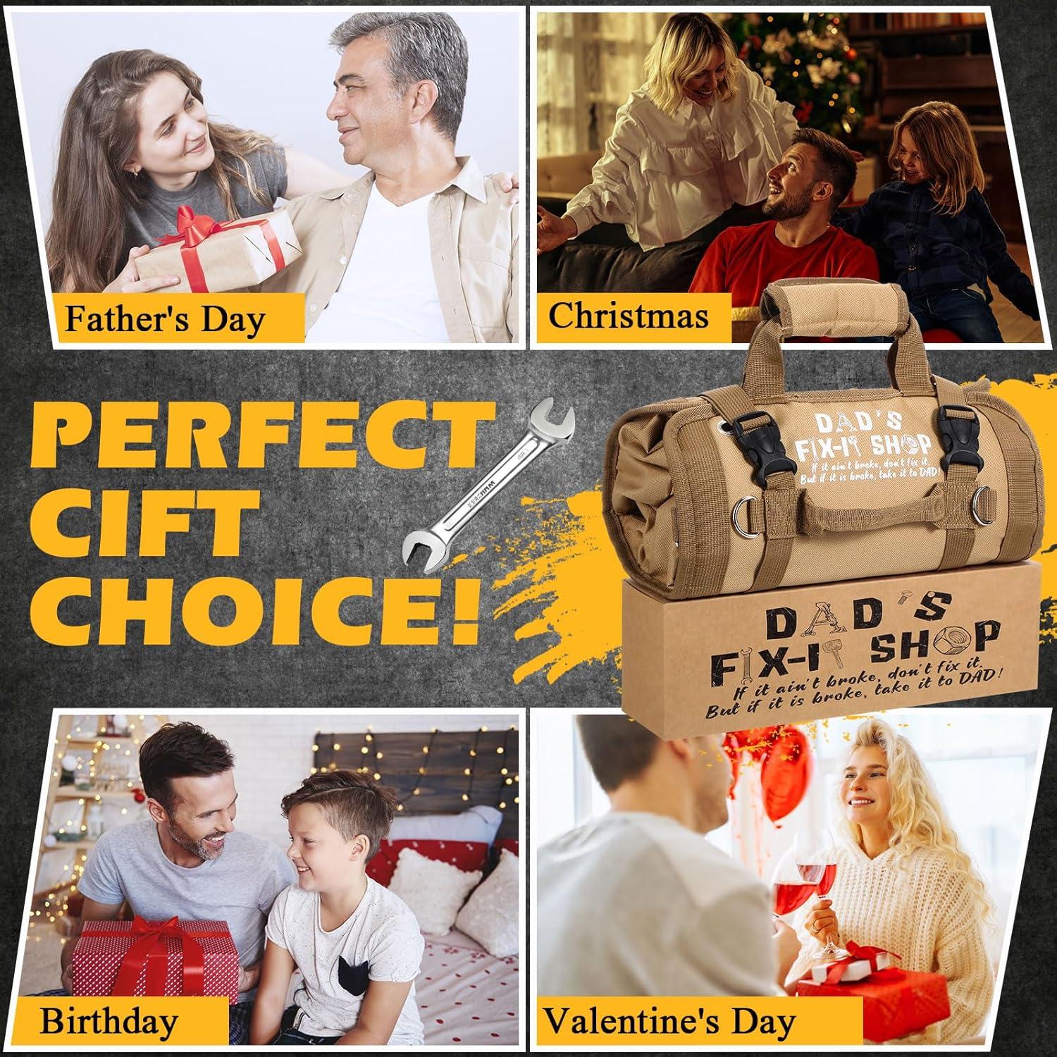 Bolsa de Herramientas Enrollable Hillban Caqui 35x11cm