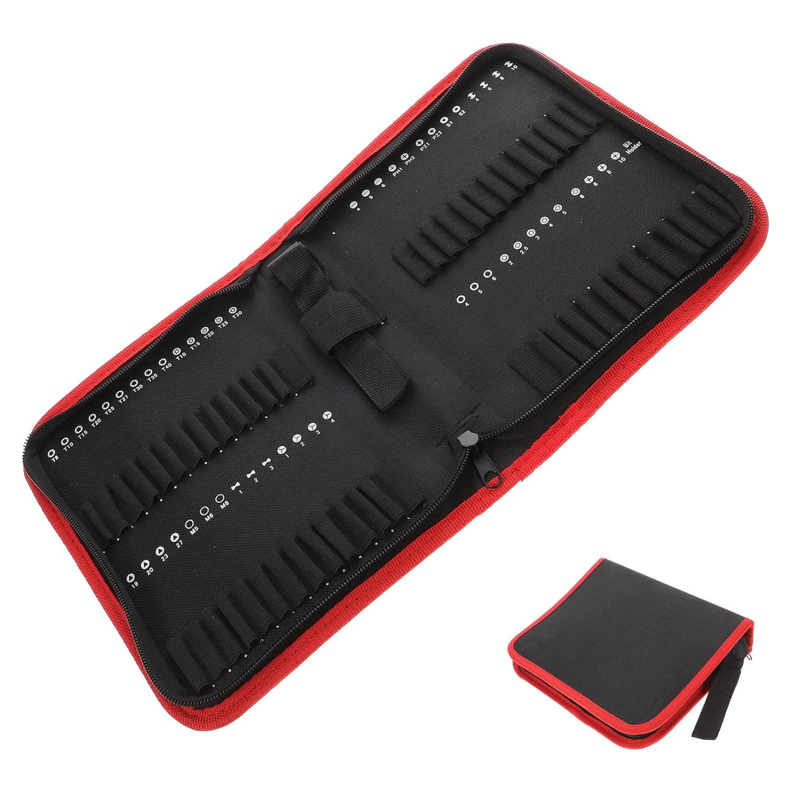 Organizador de Llaves DOITOOL con 15 Bolsillos Enrollable