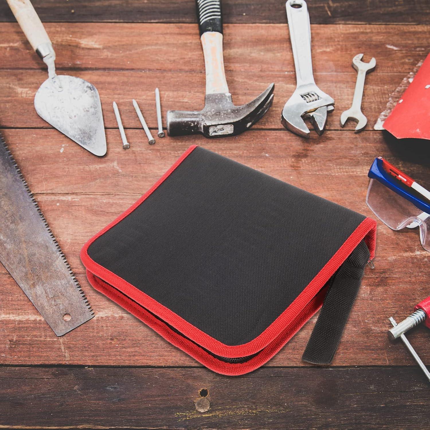 Organizador de Llaves DOITOOL con 15 Bolsillos Enrollable