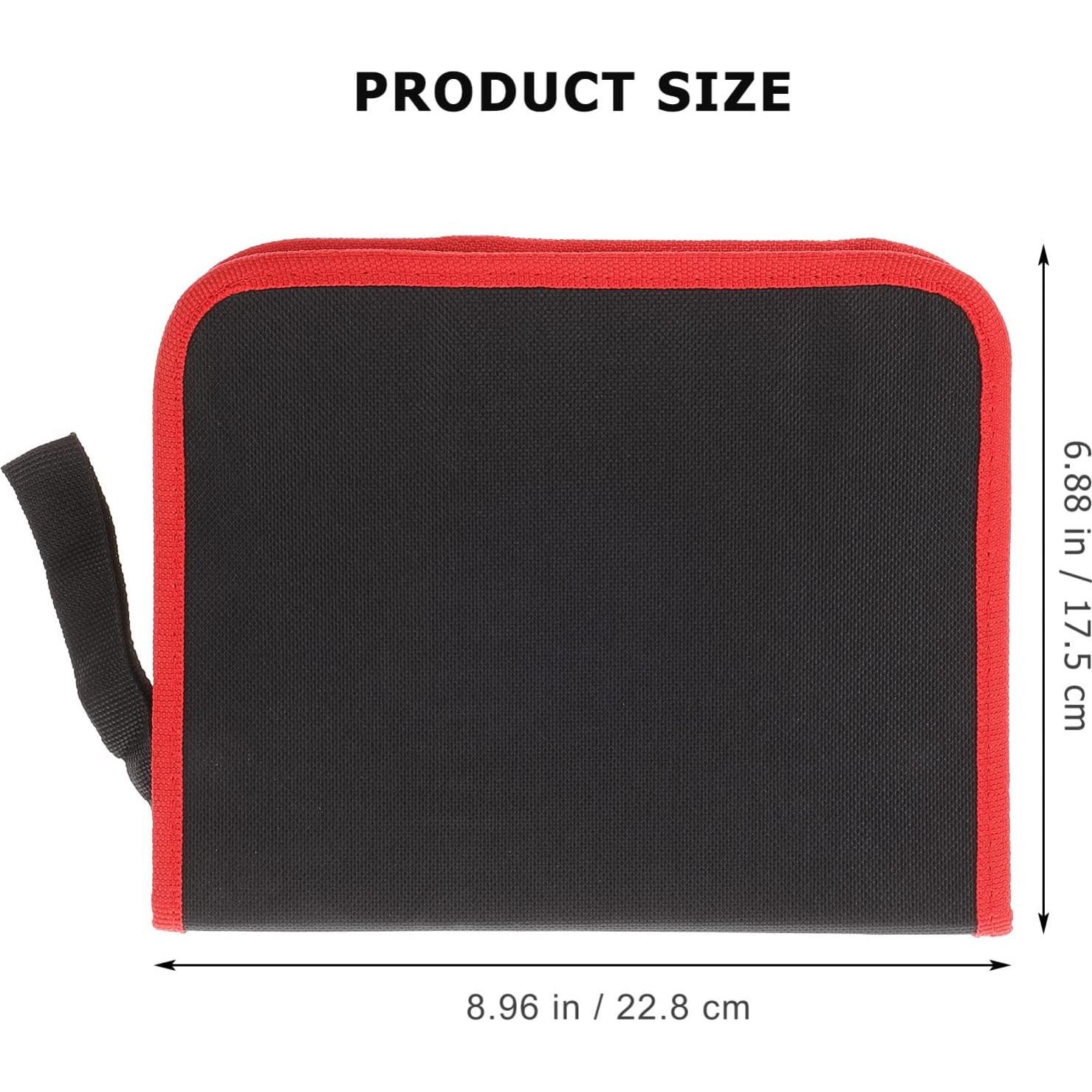 Organizador de Llaves DOITOOL con 15 Bolsillos Enrollable