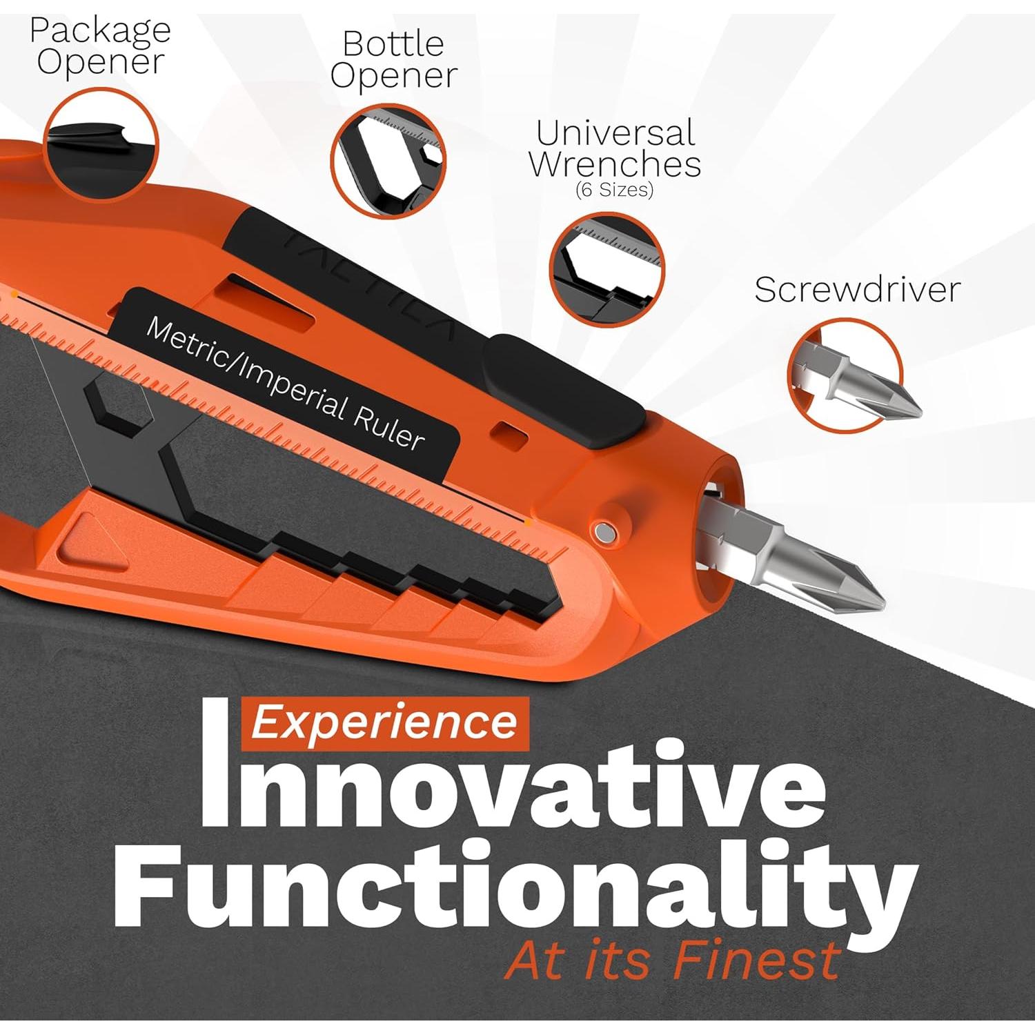 Multiherramienta TACTICA M.100 17 en 1 Acero Inoxidable Ligera