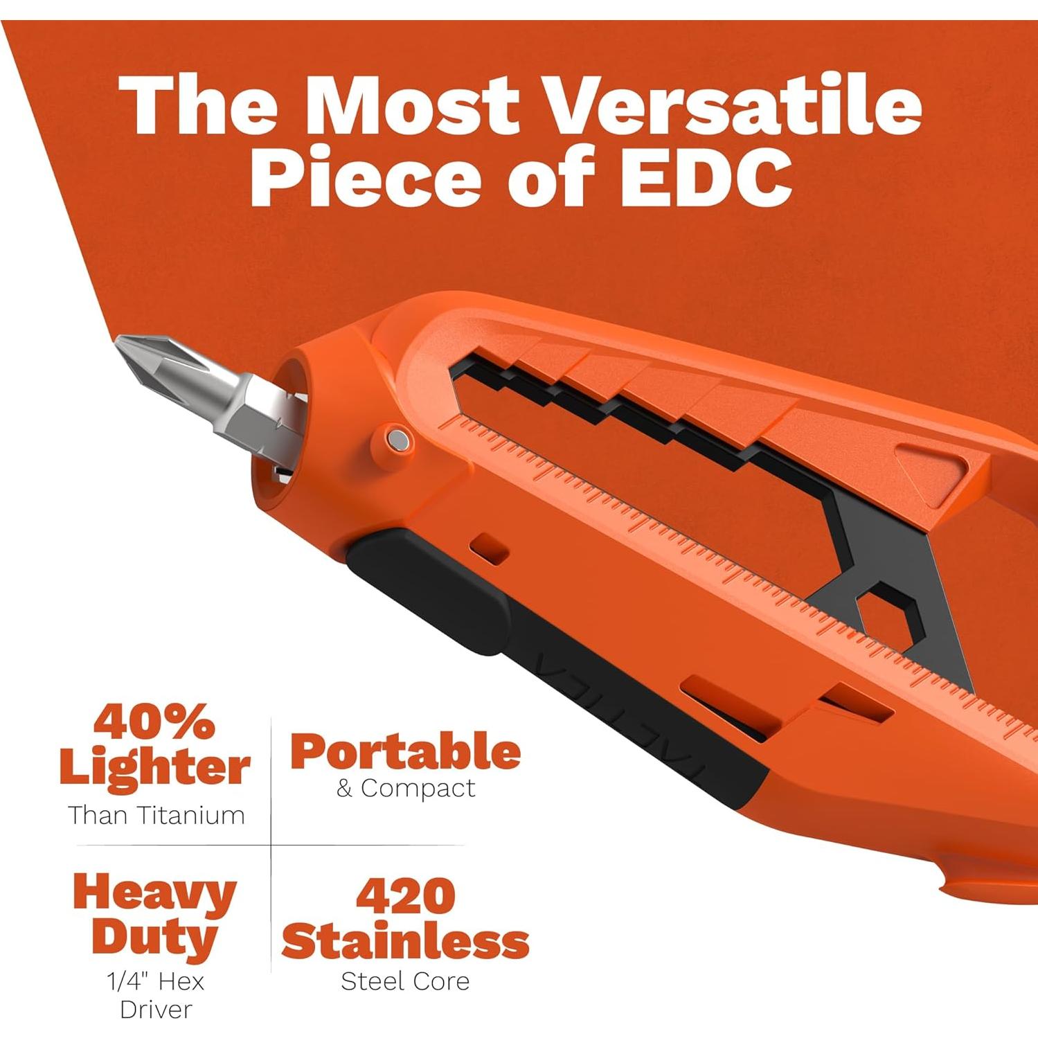 Multiherramienta TACTICA M.100 17 en 1 Acero Inoxidable Ligera