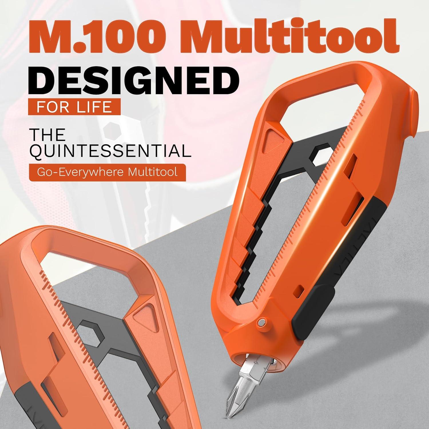 Multiherramienta TACTICA M.100 17 en 1 Acero Inoxidable Ligera