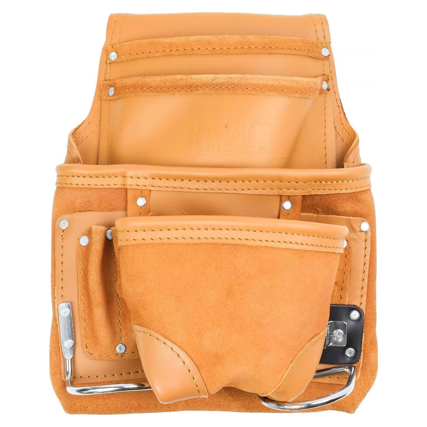 Bolsa de Herramientas de Cuero ToolTreaux 10 Bolsillos 30.48x25.4cm