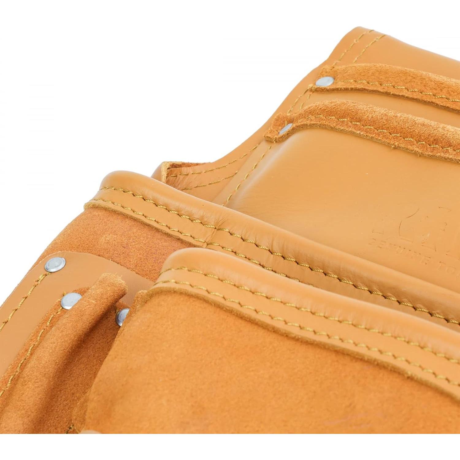 Bolsa de Herramientas de Cuero ToolTreaux 10 Bolsillos 30.48x25.4cm