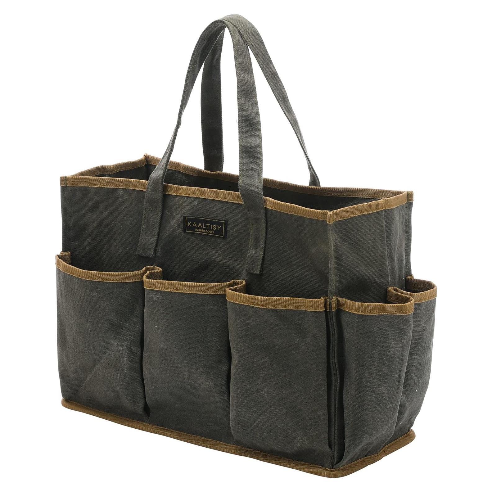 Bolsa de Herramientas Kaaltisy Verde Ejército 11 Bolsillos