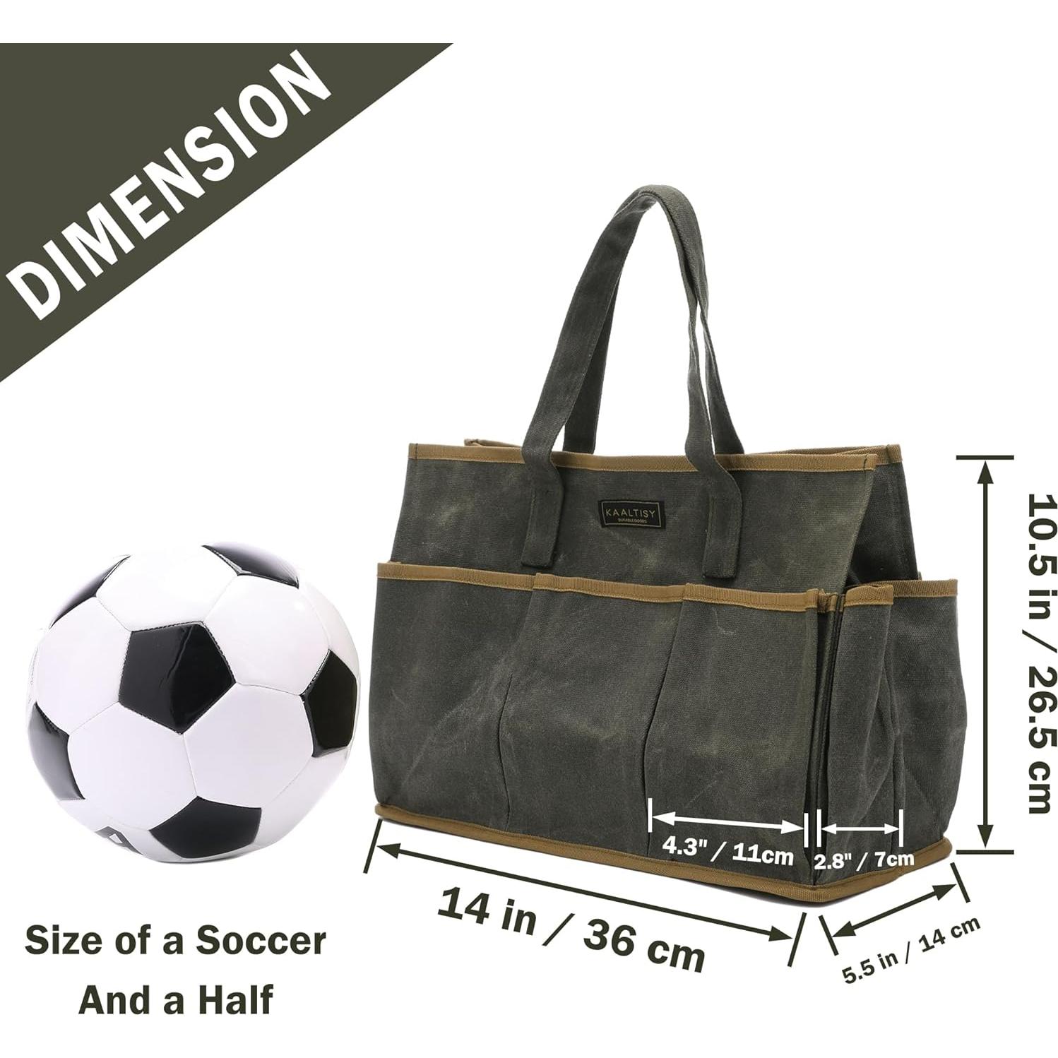 Bolsa de Herramientas Kaaltisy Verde Ejército 11 Bolsillos