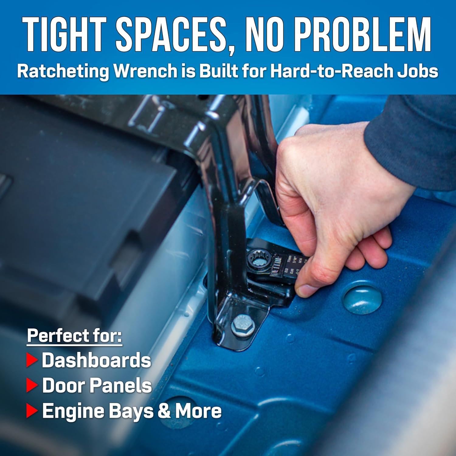 Llave de Trinquete Portátil Jonard Tools PRW-813 8-13 mm