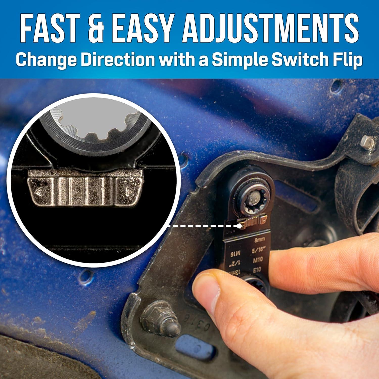 Llave de Trinquete Portátil Jonard Tools PRW-813 8-13 mm