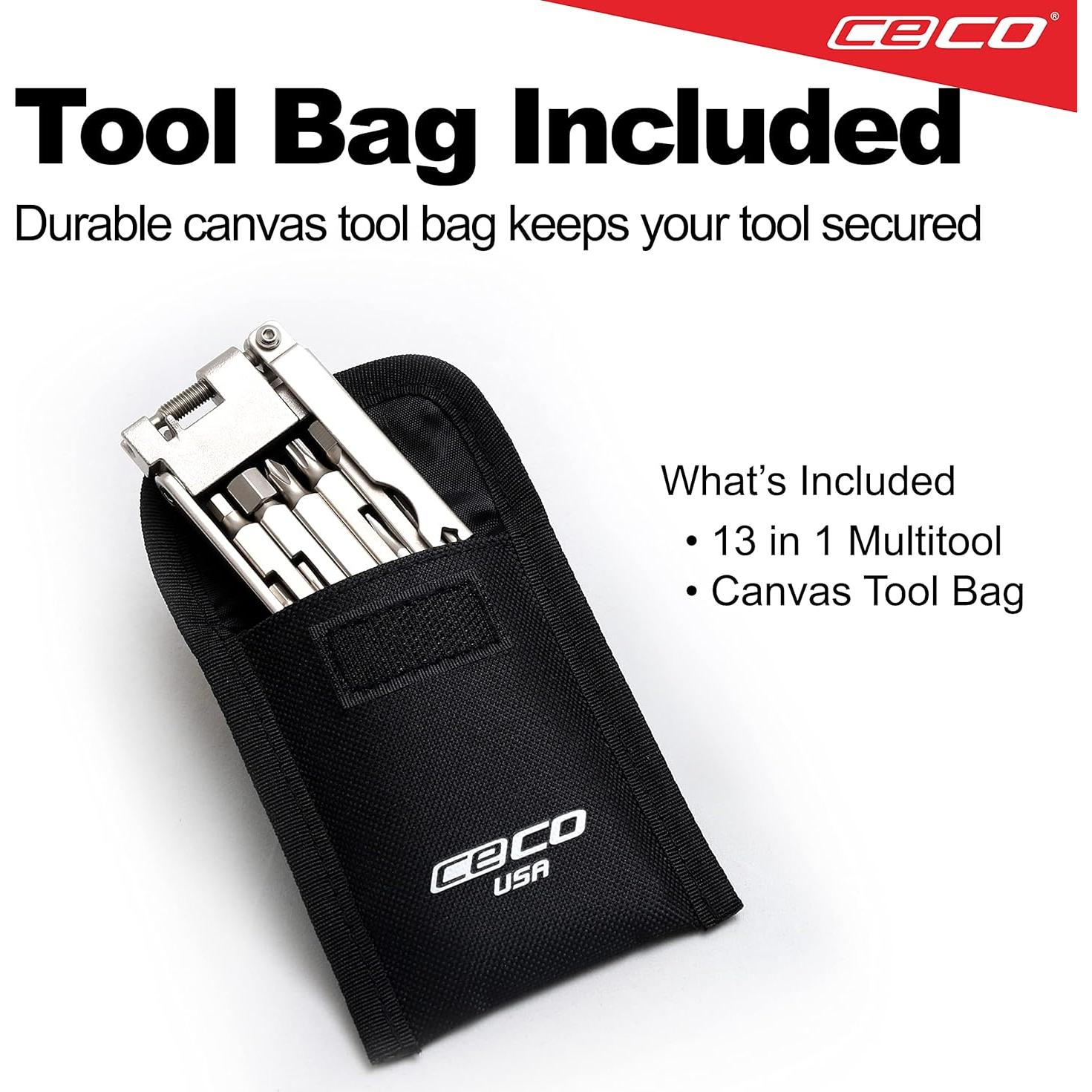 Herramienta Multiuso para Bicicleta CECO LP13 - 13 Funciones