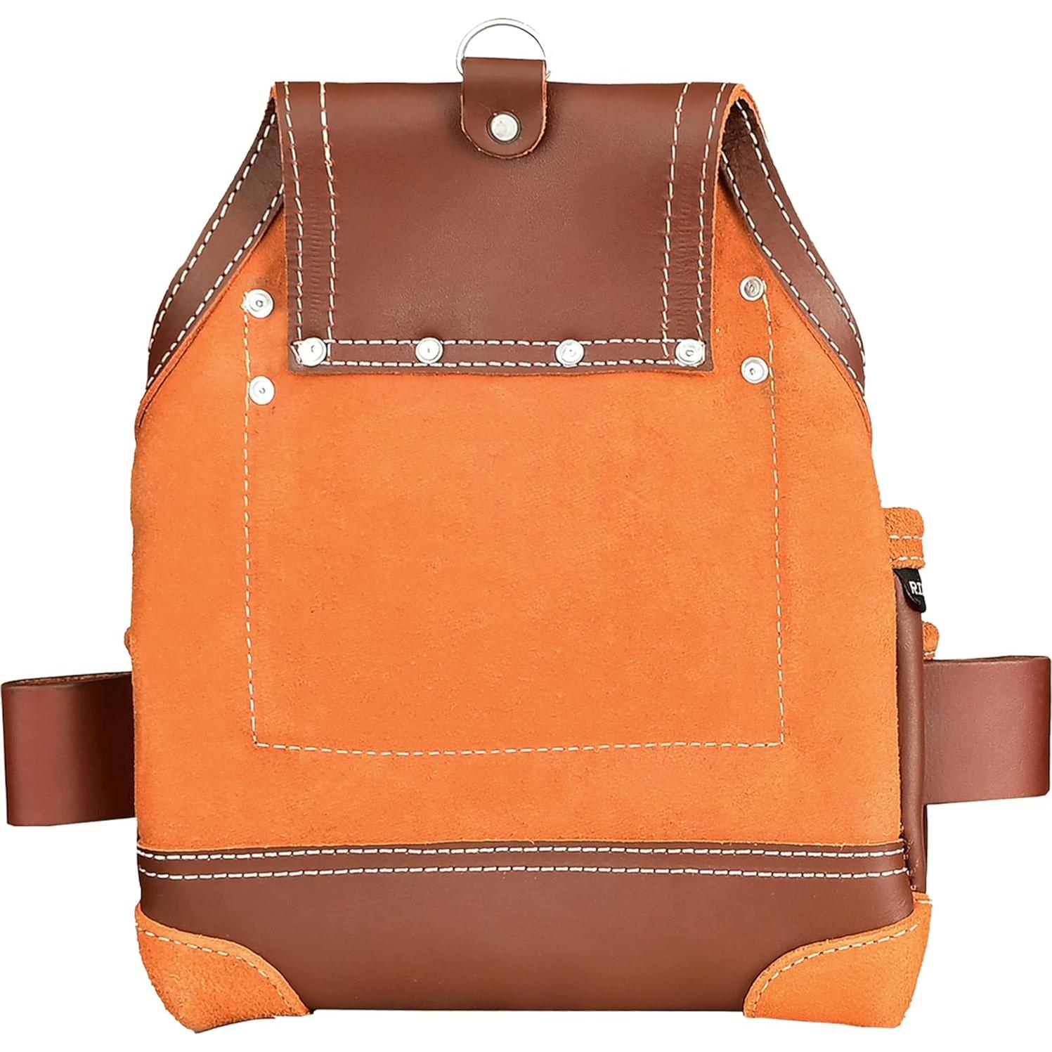 Bolsa de Herramientas de Cuero Rig Gears RG-3 Marrón 5 Bolsillos