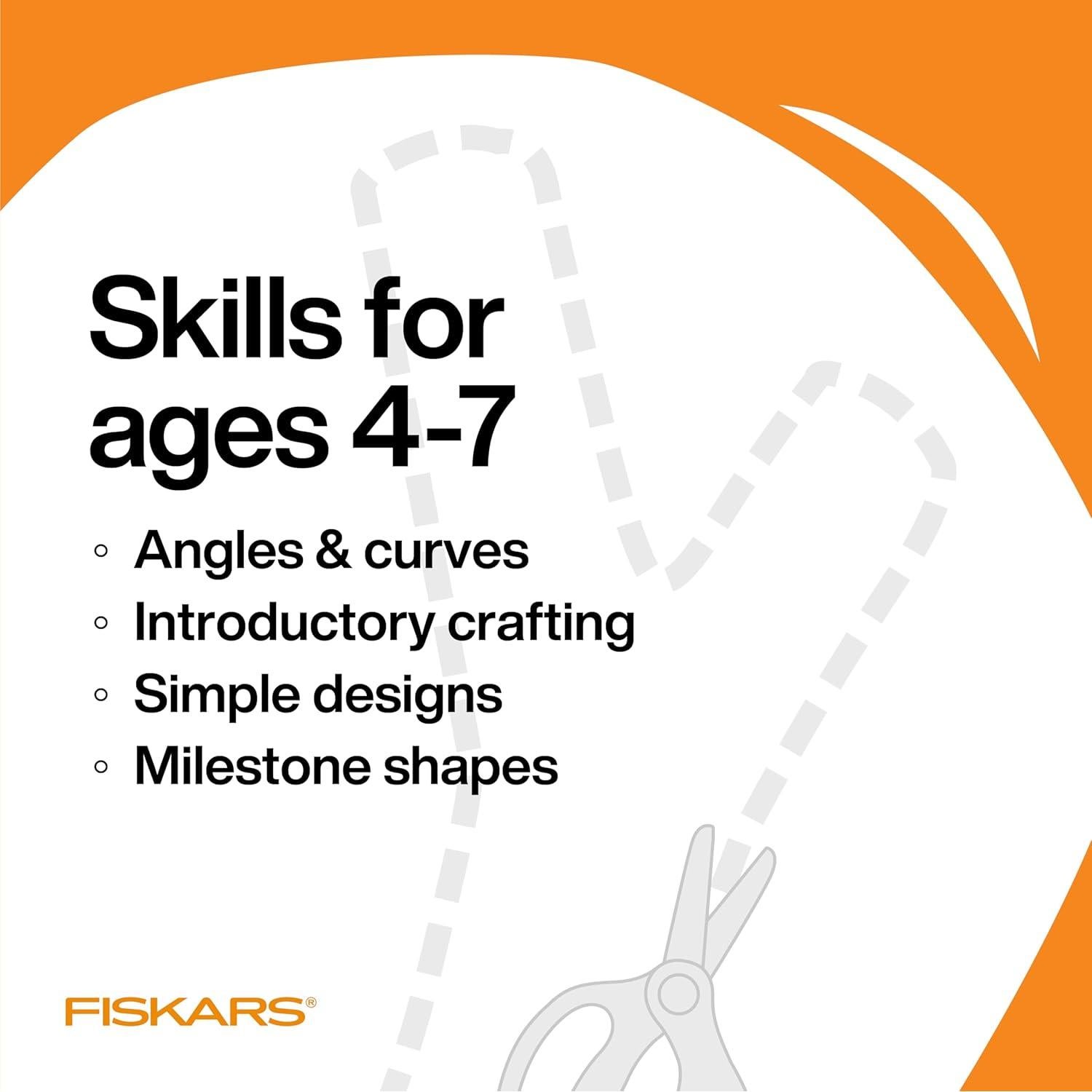 Libro de Actividades Fiskars con Tijeras para Niños 12,7 cm