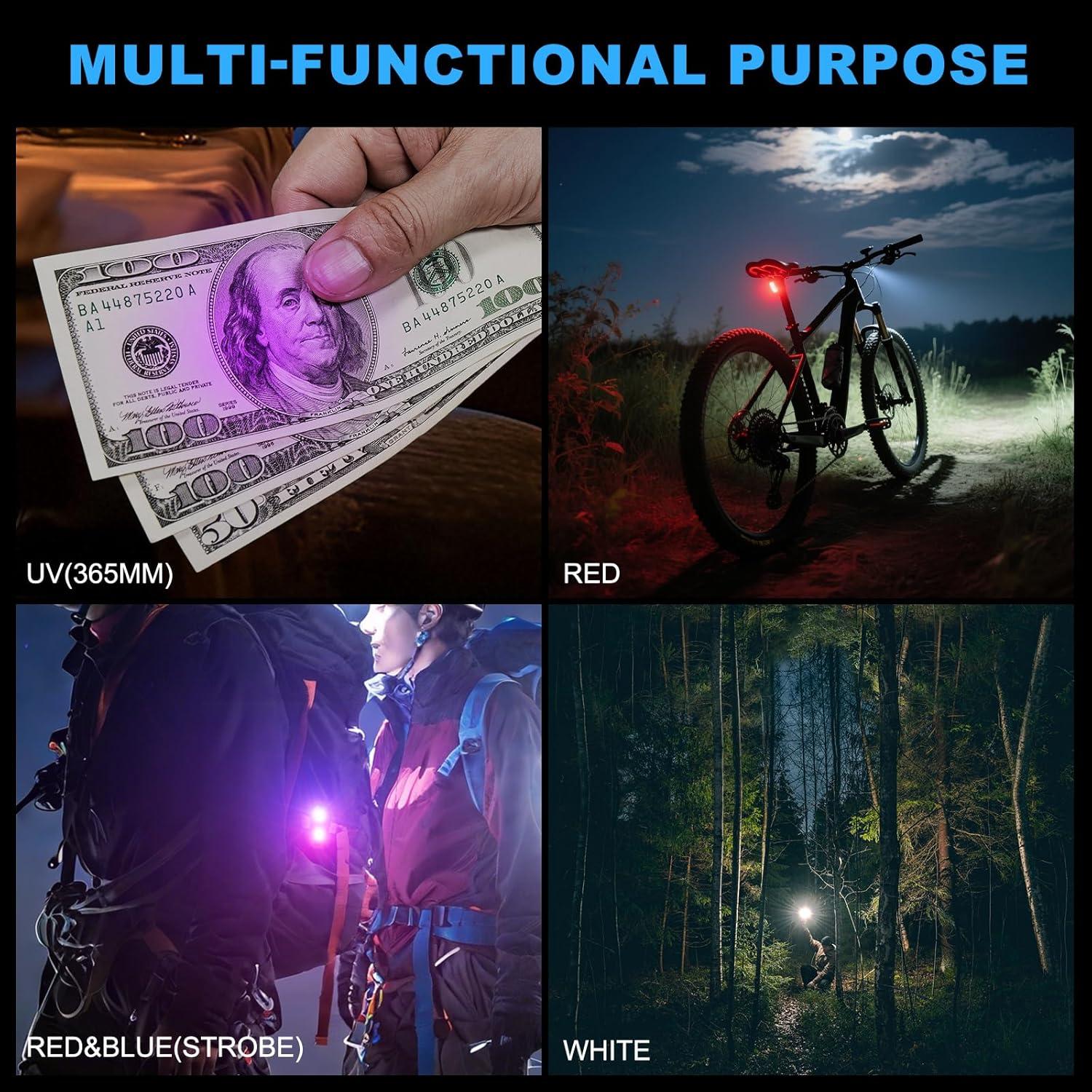 Linterna EDC Recargable Sinvimes 500 Lúmenes IPX7 Mini