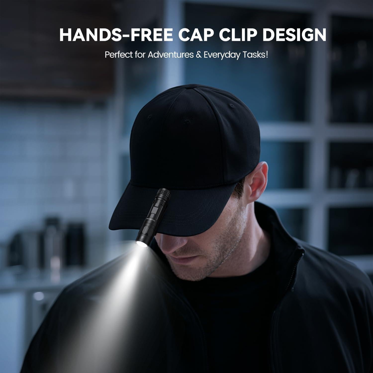 Linterna EDC Guardtier M70 1100 Lúmenes Recargable USB-C