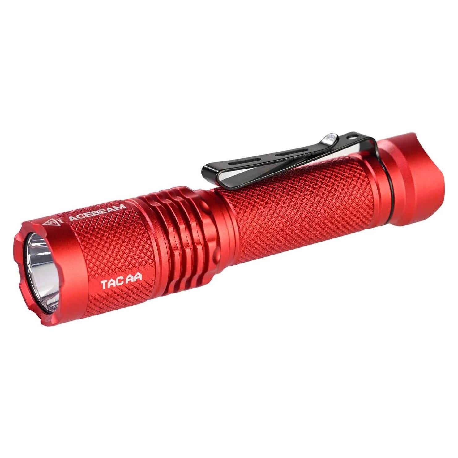 Linterna EDC ACEBEAM TAC AA 2.0 900 lúmenes 360m roja