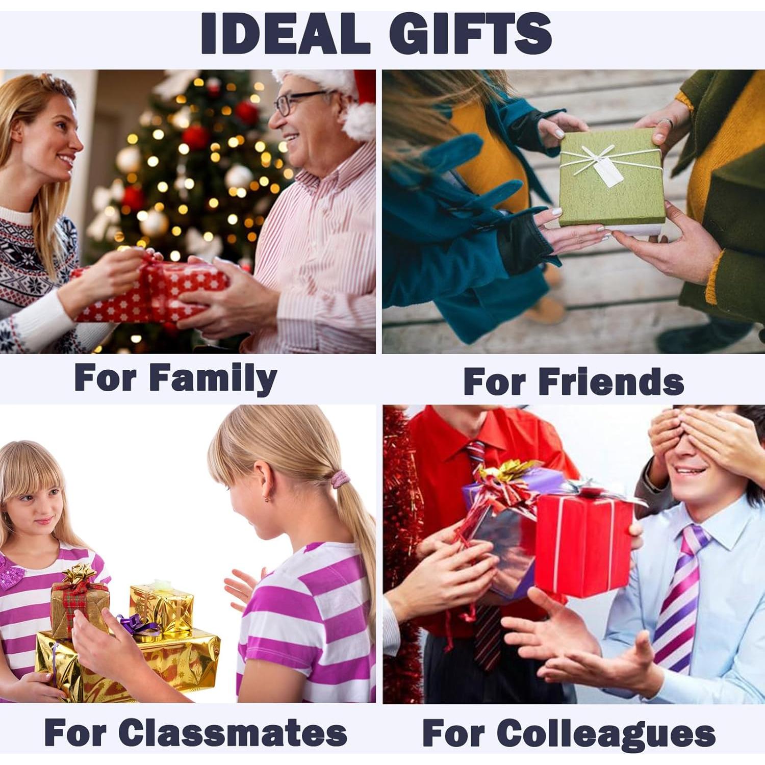 Mini Linternas LED de Llavero Daemson 48PCS Multicolor